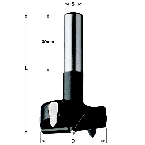 Фото Сверло чашечное HW 20x60 Z=2+2 S=8 RH в интернет-магазине ToolHaus.ru