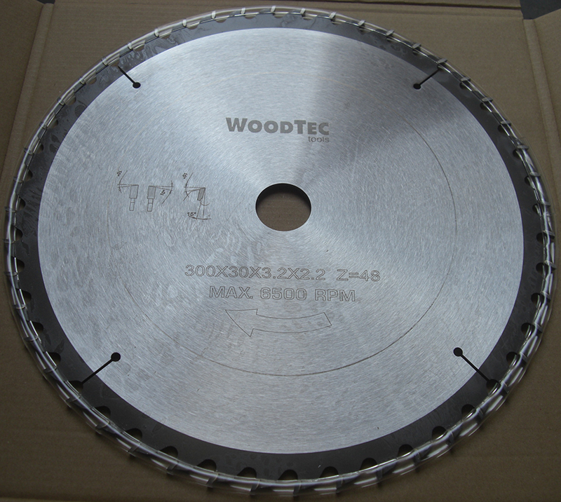 Фото Пила дисковая Ø300 х 30 х 3,2/2,2 Z48 WZ WoodTec в интернет-магазине ToolHaus.ru